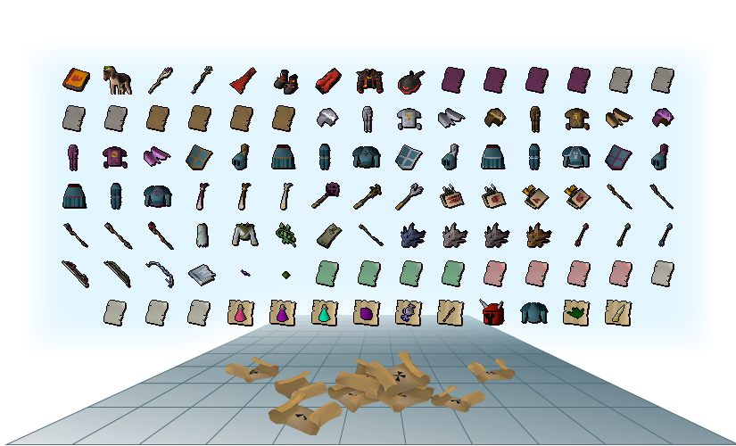 RuneGlory clue scroll rewards