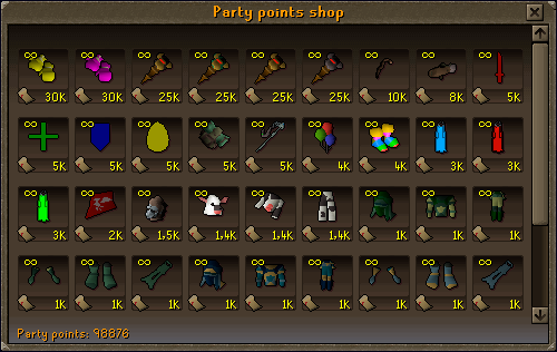 RuneGlory drop party